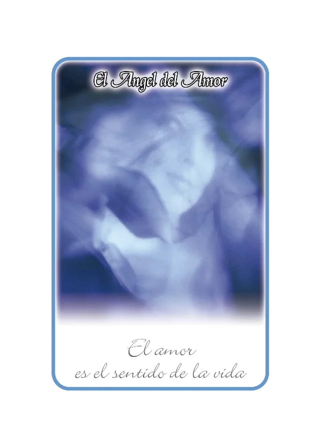 Carta Ángel del Amor del oráculo Semillas de Ángel